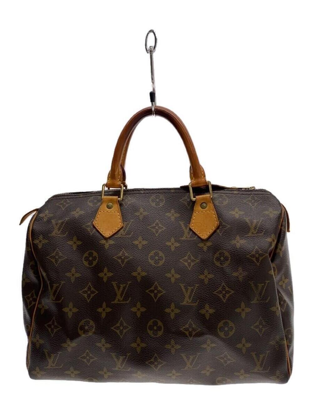 Louis Vuitton Speedy Monogram Leather Brown